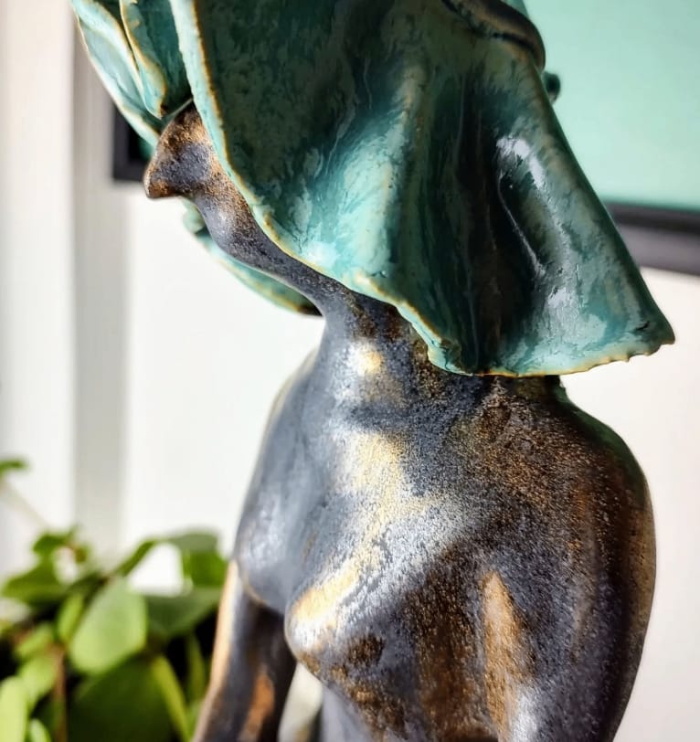 Havfrueskulptur – 35 cm