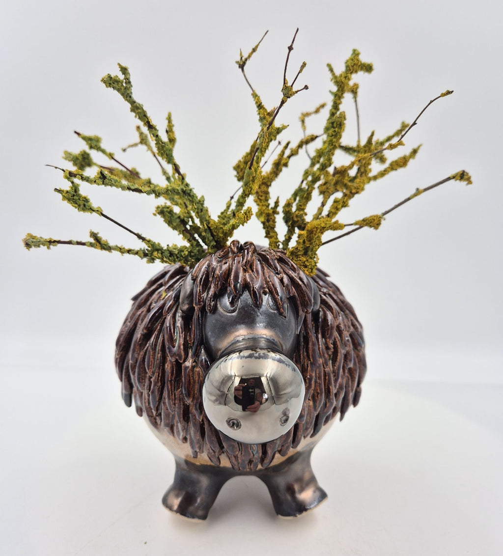 Rensdyr brunt - 14 cm