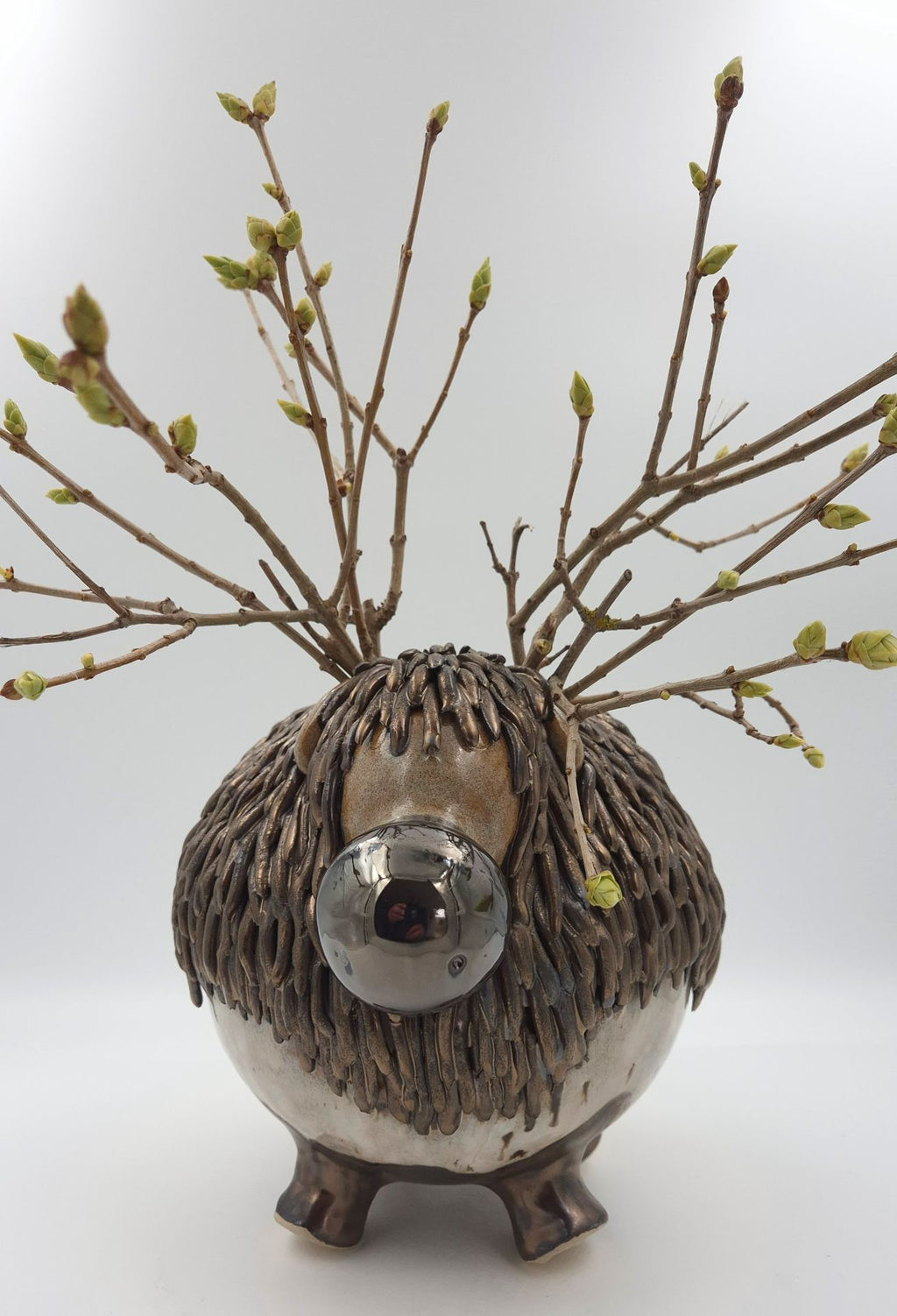 Stort rensdyr bronze - 24 cm