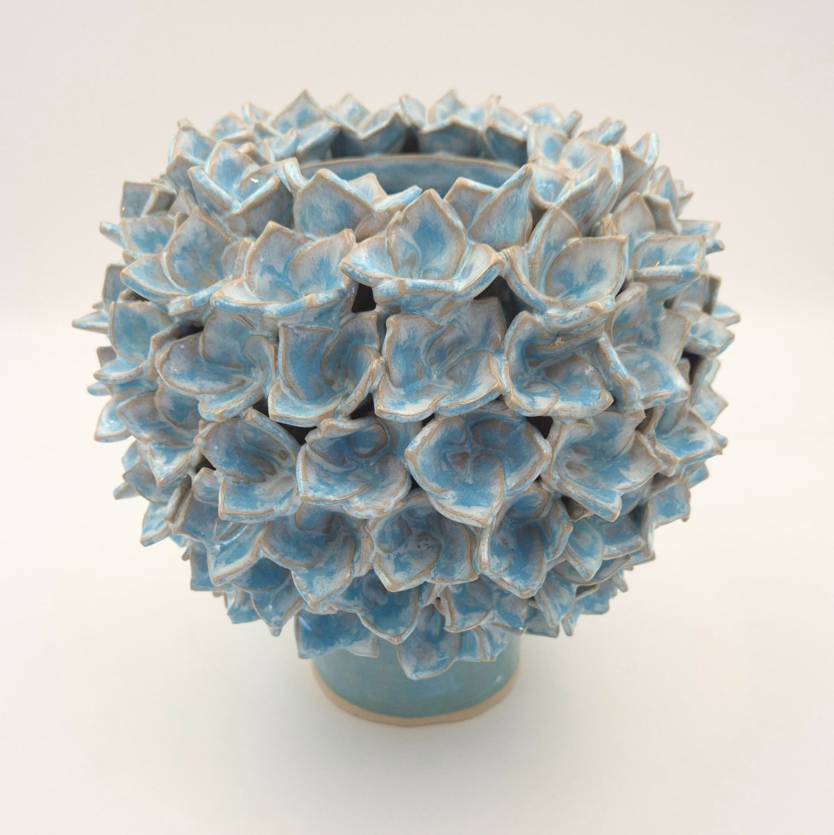 Blå Allium vase