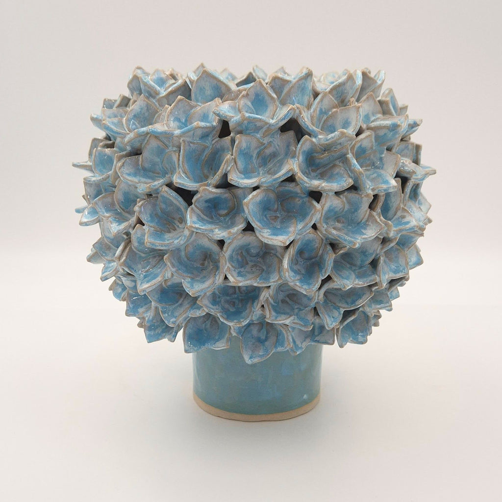 Blå Allium vase