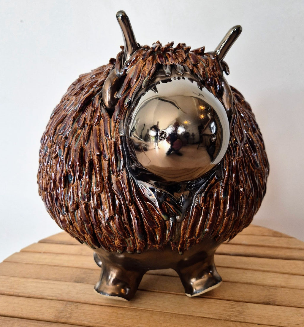 Skotsk højlandsko - Brunt 23 cm