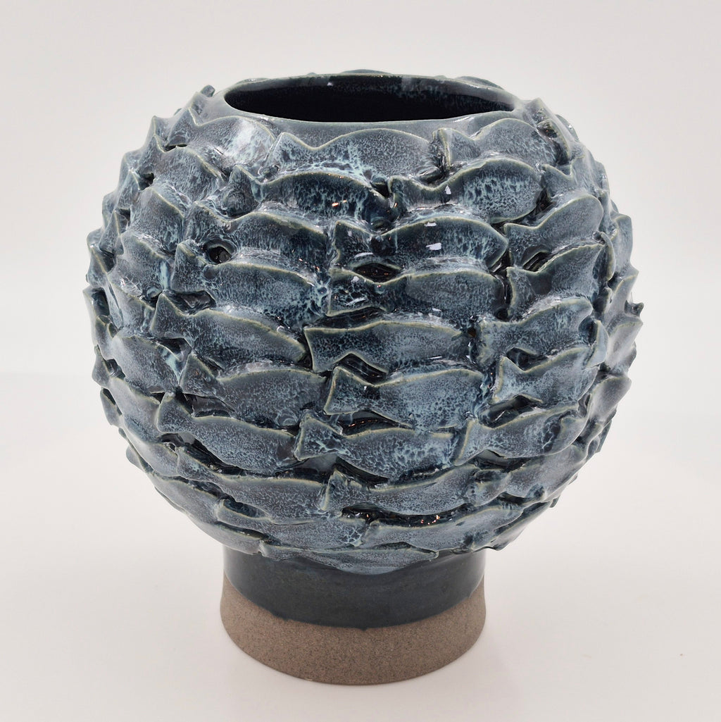 Fiskestime-vase