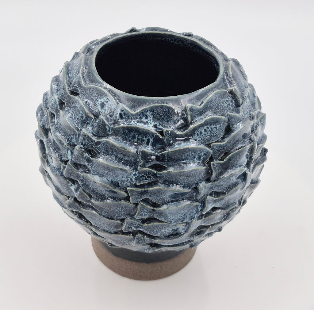 Fiskestime-vase
